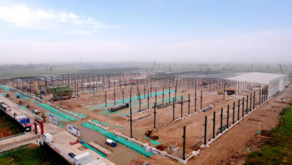 太重中大型工程起重機智能制造項目承臺安裝圓滿完成